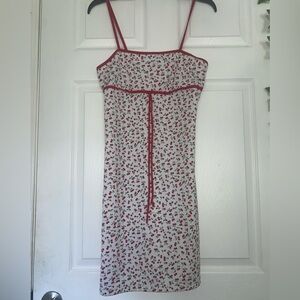Vintage 90s Cherry Mini Dress